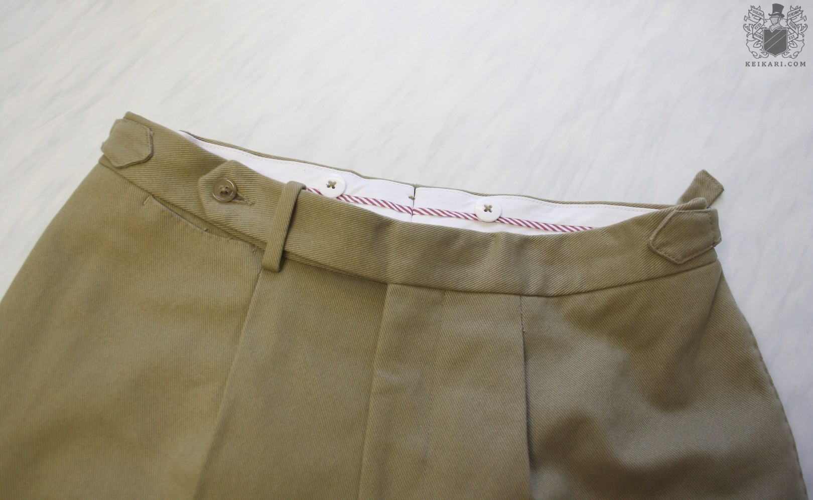 Anatomy of Scavini's Trousers | Keikari.com